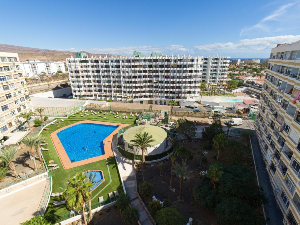 Top Floor Sea View Central Holiday Home Maspalomas  Exterior foto