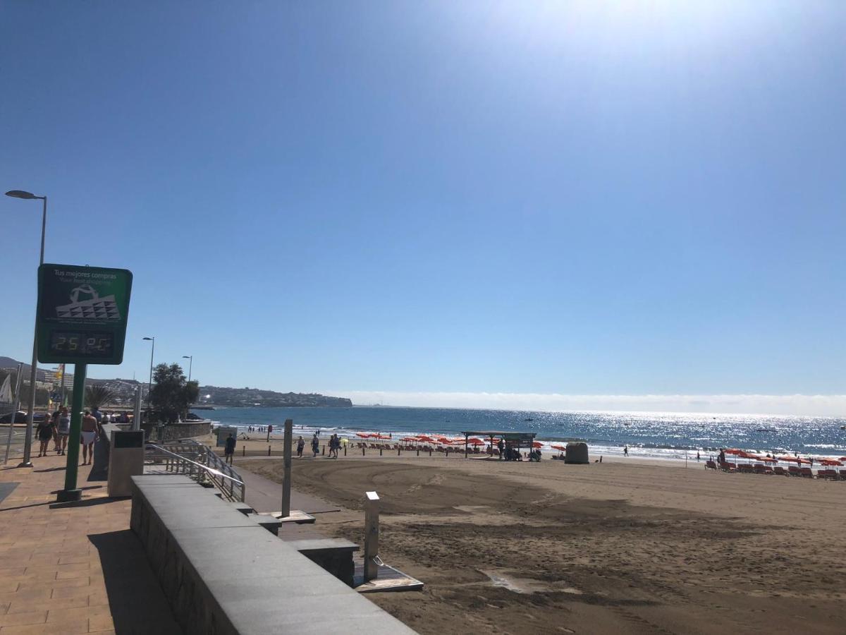 Top Floor Sea View Central Holiday Home Maspalomas  Exterior foto